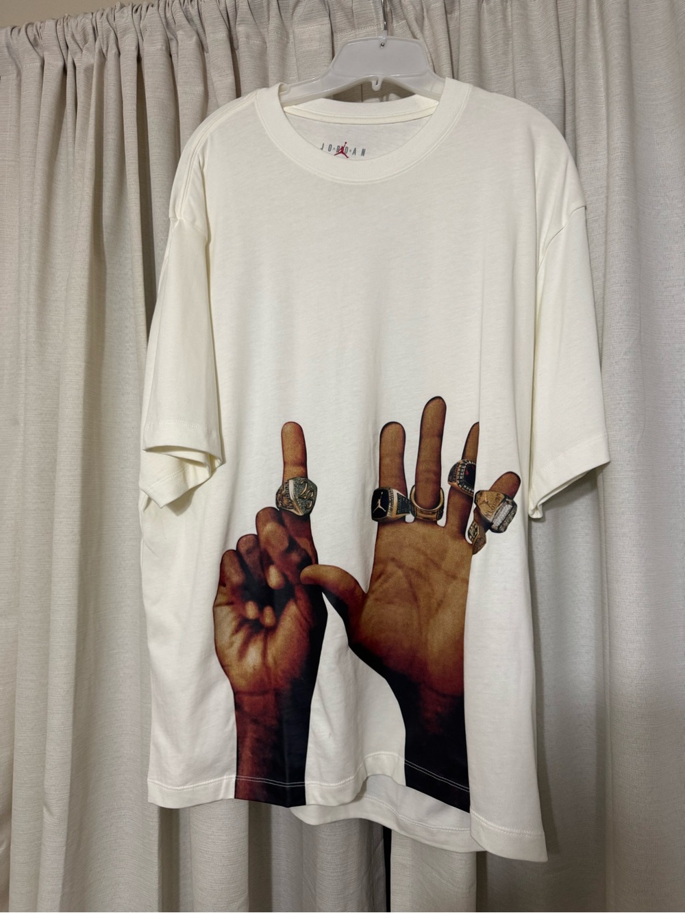 Jordan 6 rings t-shirt size XL new without tags